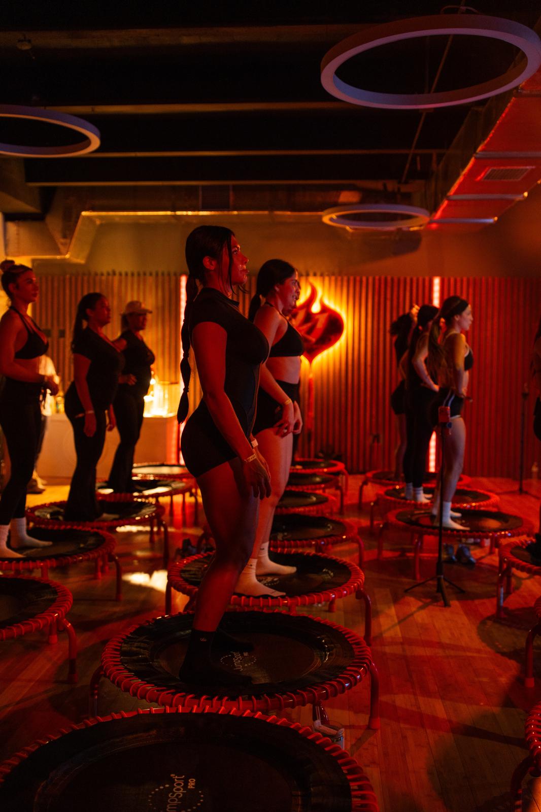 Latin Jump Miami studio atmosphere